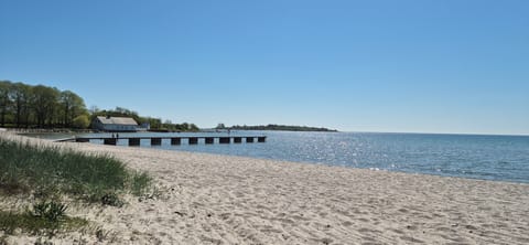 Beach nearby, white sand
