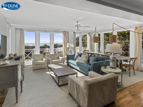 Living Room Space with Dune and Gulf Views