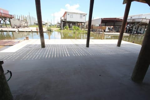 This is located at back of property.
