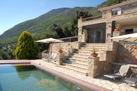 View of main house and pool
