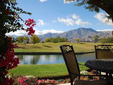 View from our golf course patio