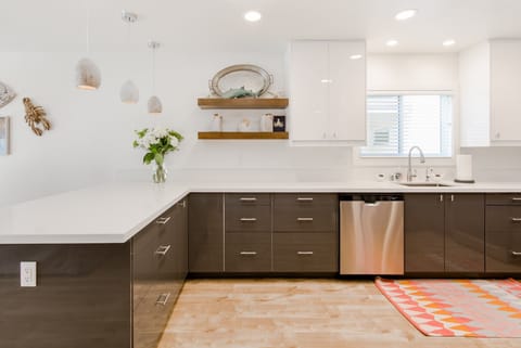 Large kitchen upstairs