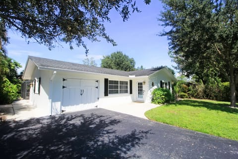 Front of House, Recently painted and new front door. Parking for 4 vehicles.