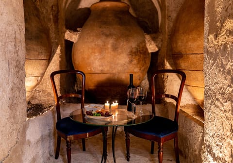 Couples dining