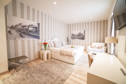 Luxury Room, City View | Premium bedding, down comforters, minibar, in-room safe