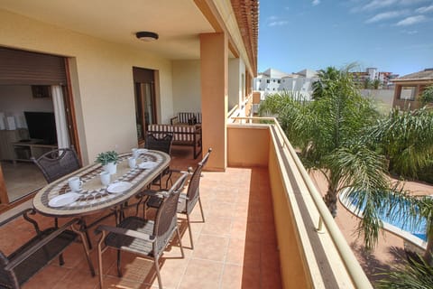 View from the terrace over the surroundings