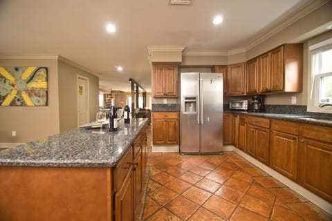 Full Kitchen - pots, pans, plates, utensils, stove, blender, coffee - EVERYTHING