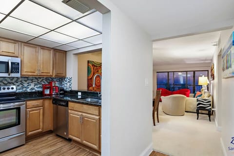 Kitchen and Living Area