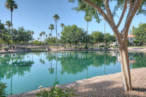 Lovely (seasonal) lakes can be viewed when you stroll around the community grounds.