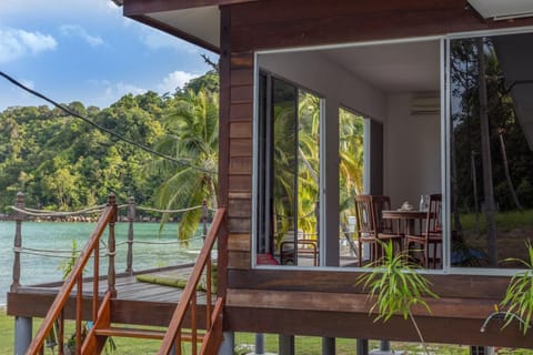Red Bungalow on the Beach (Min. 3 Nights) | Terrace/patio