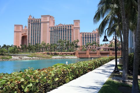 Looking at Atlantis from Harborside Resort