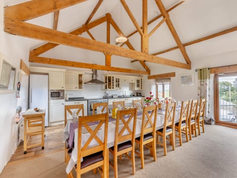 Dining Area | Higher Churchtown Farm - The Place 2 B - Higher Churchtown Farm Barns, Tresmeer, near Launceston