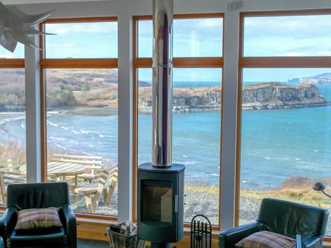 Spectacular sea views from the picture windows | Seascape, Carbost