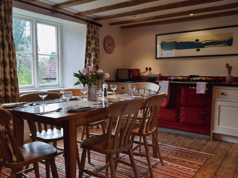 Kitchen/dining room with aga | Mill House - Rievaulx Cottages, Rievaulx, near Helmsley