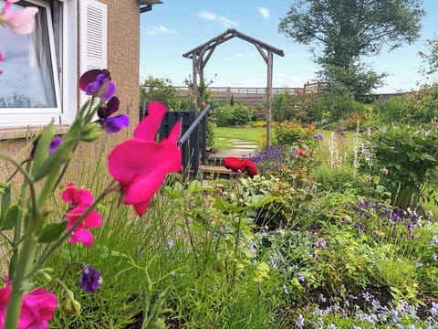 Entrance and private garden | Capelrig Cottage, Balfron, near Drymen Loch Lomond & The Trossachs