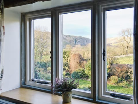 Living room view | Tophams Laithe, Conistone with Kilnsey, Grassington
