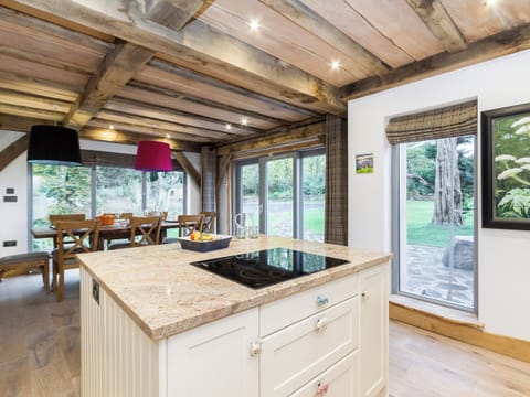 Open plan kitchen and dining space | Knock Old Castle, Largs