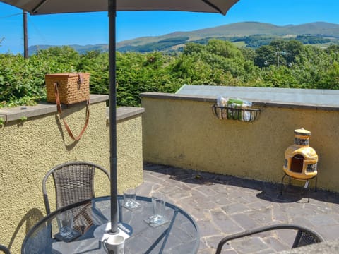 Delightful views from the sitting out area | Y Bwthyn, Llandygai, near Bangor