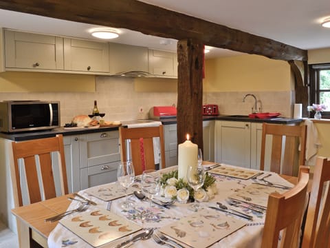 Dining area and kitchen | Mill Cottage, Peterchurch, near Hay-on-Wye