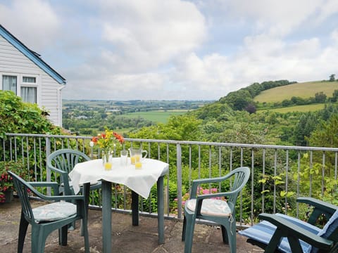 Outdoor eating area | River Wye View Cottage, Symonds Yat, Ross-on-Wye