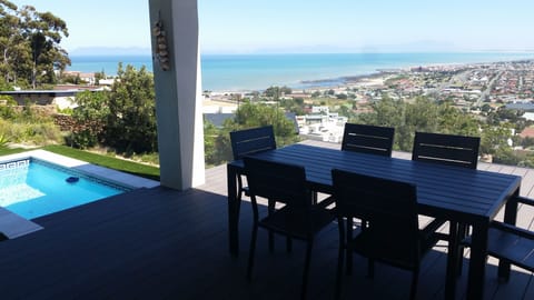 Views from the balcony. Splash pool