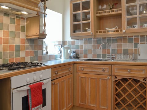 Well equipped kitchen area | Pant Y Mel, Llanbedrgoch, near Benllech