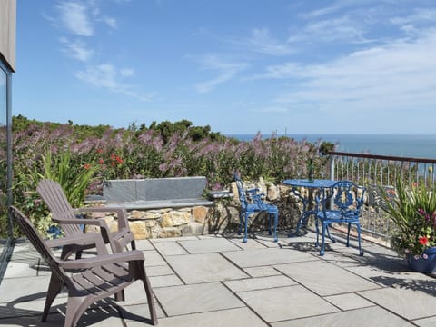 Wonderful outdoor living space | View at the Peak, Goodwick, near Fishguard