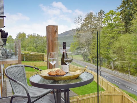 Beautiful views over Loch Tay from the balcony | Anemone, Kenmore, near Aberfeldy