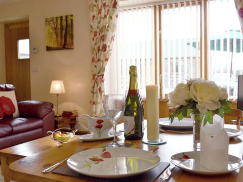 Dining Area | Maes Y Prior Holiday Barns - The Smithy, Carmarthen