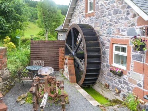 Delightful sitting out area | The Cottage, Glenmidge, Auldgirth, near Dumfries