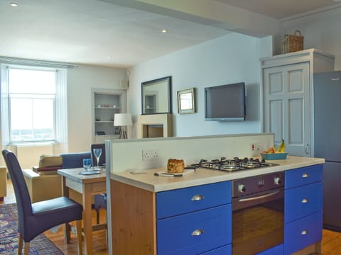 Attractive kitchen with in this superb open plan living space | St Andrews, Pittenweem, near Anstruther