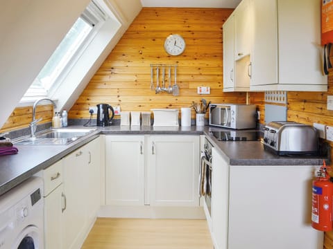 Well-fitted and well-equipped kitchen | Glenlivet View, Glenlivet, near Dufftown