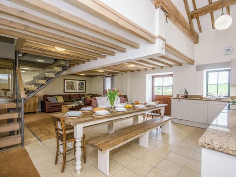 Dining area | Valley View Barn - Bradbourne, Bradbourne, near Ashbourne