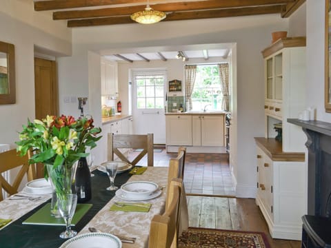 Open aspect to kitchen from dining area | Cherry Tree Cottage, Bellerby, Wensleydale