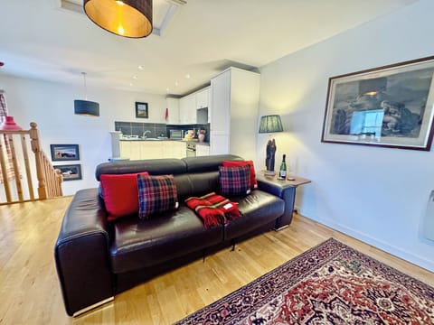 With a spacious, airy, open plan, kitchen, living, dining area on the first floor | The Cottage - Rispond Estate, Rispond, near Durness