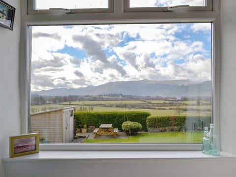 Stunning countryside view from the living area | The Tottsie, Bassenthwaite, near Cockermouth
