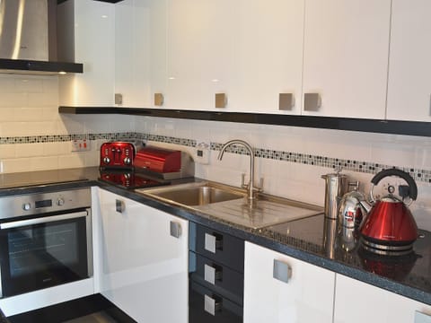 The modern kitchen is well equipped | Bwlch Y Person Barns -Cartws - Bwlch Y Person Barns, Dihewyd, near Aberaeron