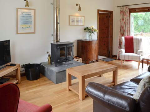 Comfortable lounge | Allt Beag (Little Streams), Achintraid, near Lochcarron