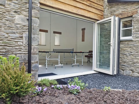 Impressive games room | Tyn Y Ffordd, Llanymawddwy near Dolgellau