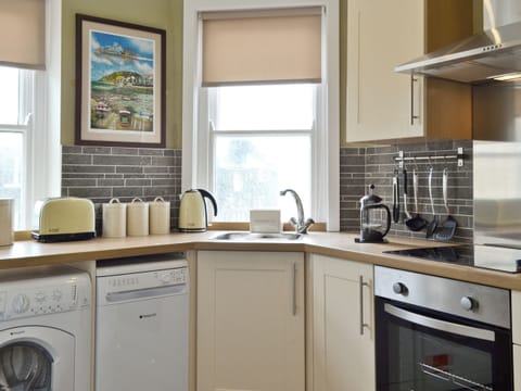 Kitchen | Cliff Railway Apartment, Aberystwyth