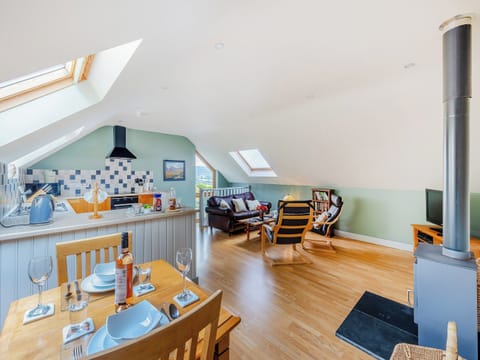 Open plan living space | Field View, Cynghordy, near Llandovery