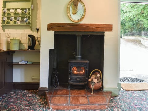 Lovely open hearth and woodburner | Cerne Abbey Cottage, Cerne Abbas