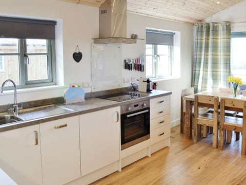Open plan living/dining room/kitchen | Little Owl Lodge, St Columb, nr. Padstow