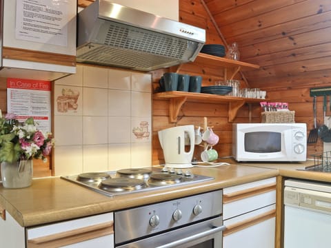 Open Plan Wood Panelled Kitchen Area | Wee Ben, Blair Atholl near Pitlochry
