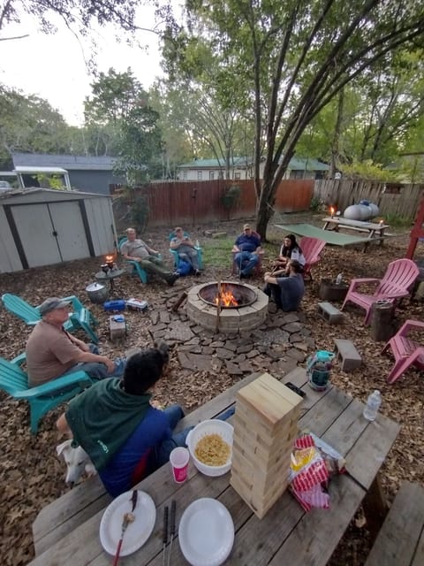 A family camp fire 🔥