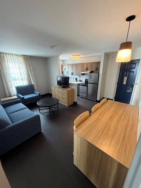 Suite, Multiple Beds (Two Bedroom) | Desk, laptop workspace, blackout drapes, iron/ironing board