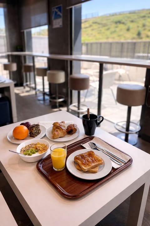 Daily buffet breakfast for a fee