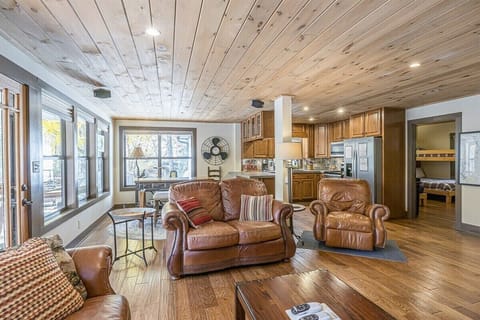 Living Room with beautiful view of the `Hooch