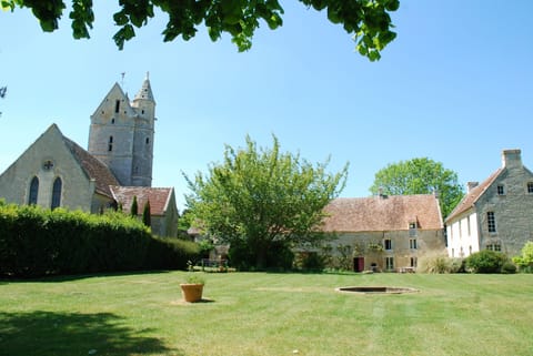 view from the garden