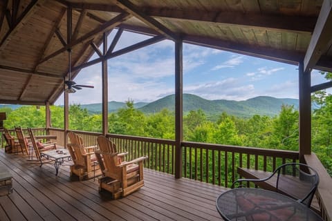 Panoramic mountain views